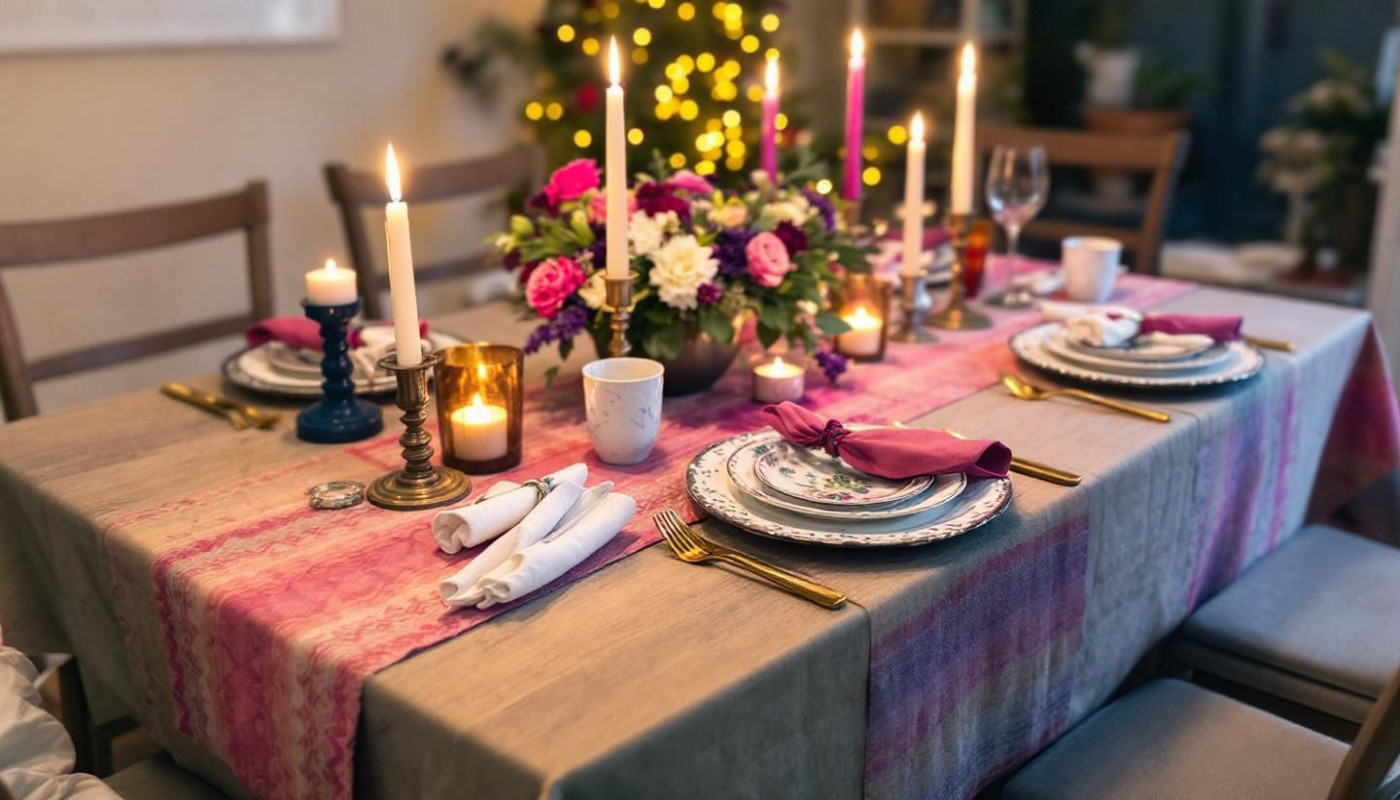 Comment transformer votre espace avec des nappes festives ?